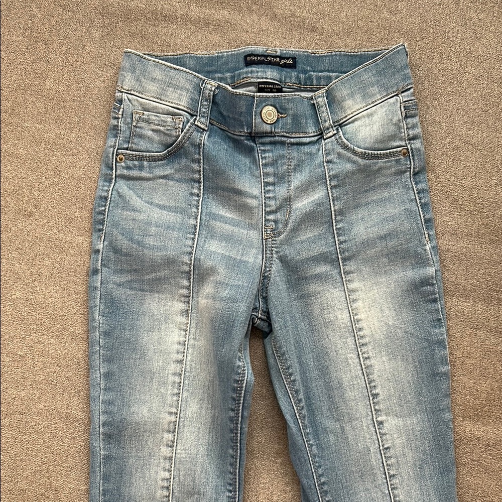 Imperial Star Girl’s Flare Leg Blue Jeans